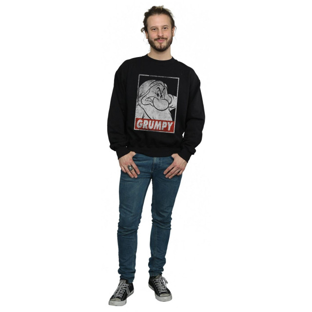 Li-cense Snow white and the seven dwarfs heren sweatshirt van grumpy poster UTBI1901_black large