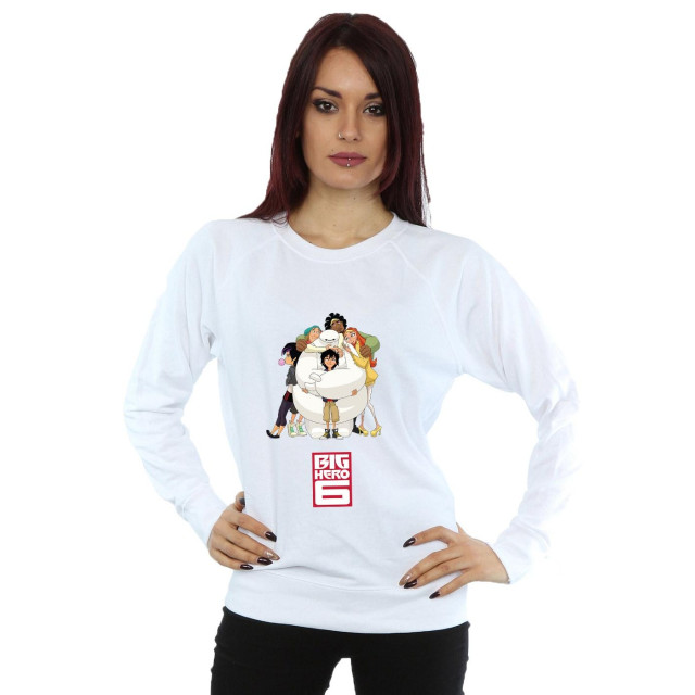 Li-cense Big hero 6 dames baymax hug sweatshirt UTBI1898_white large