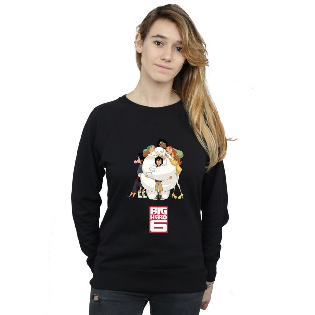 Li-cense Big hero 6 dames baymax hug sweatshirt UTBI1898_black large