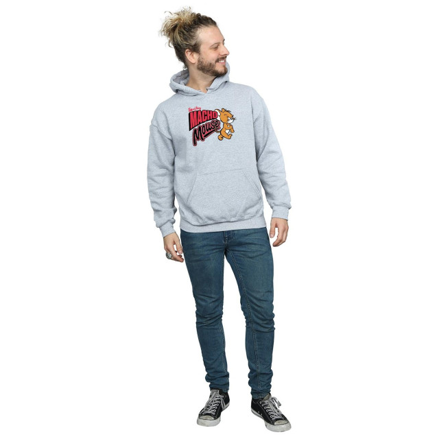 Li-cense Tom and jerry heren macho mouse hoodie UTBI19151_sportsgrey large