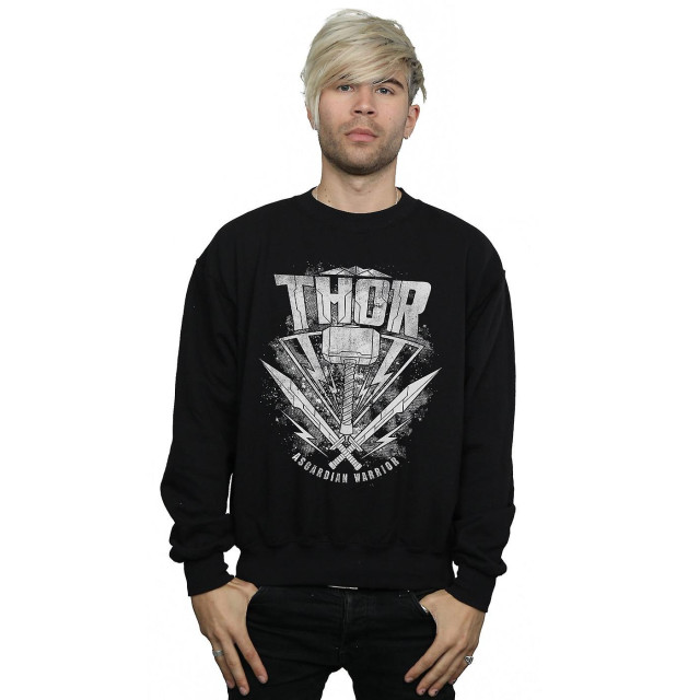 Li-cense Thor: ragnarok heren hammer logo sweatshirt UTBI1883_black large