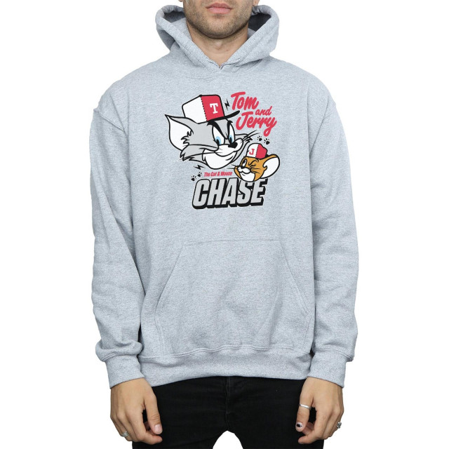 Li-cense Tom and jerry heren cat & mouse chase hoodie UTBI19103_sportsgrey large
