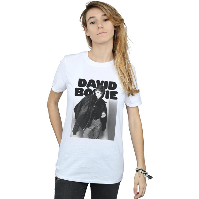 Li-cense David bowie dames jasje foto katoenen vriendje t-shirt UTBI18813_white large