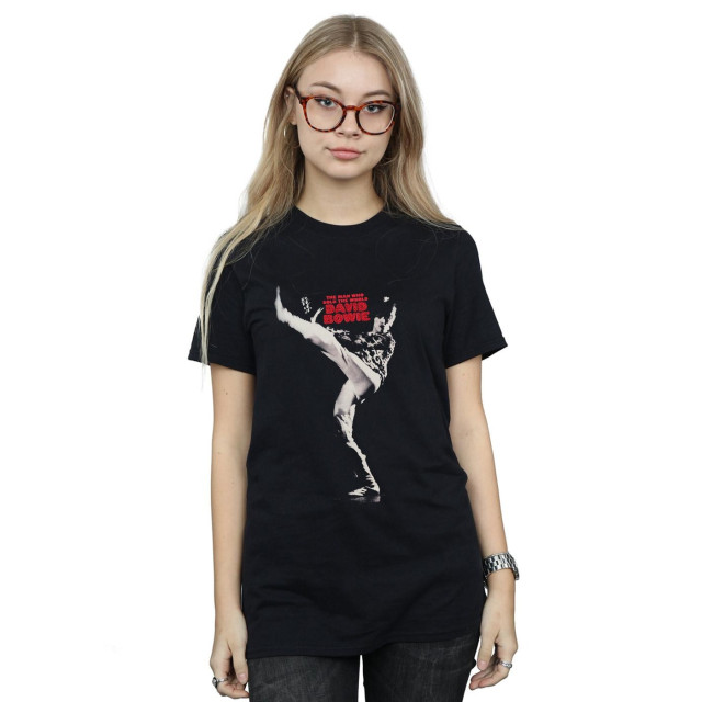 Li-cense David bowie dames the man who sold the world katoenen vriendje t-shirt UTBI19025_black large