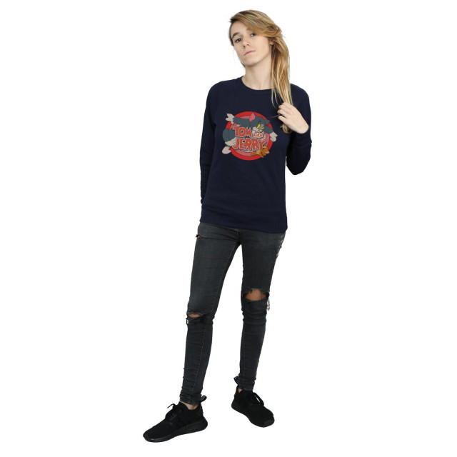 Li-cense Tom and jerry dames klassiek vang sweatshirt UTBI1890_navyblue large