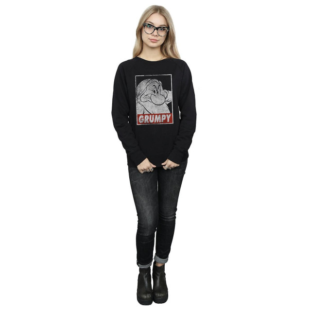Li-cense Snow white and the seven dwarfs dames grumpy poster sweatshirt UTBI1871_black large
