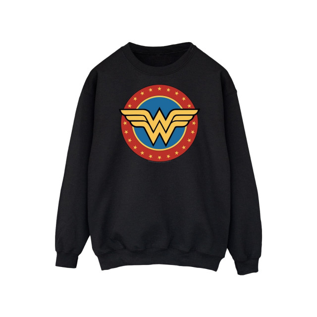 Li-cense Wonder woman dames cirkel logo sweatshirt UTBI1885_black large