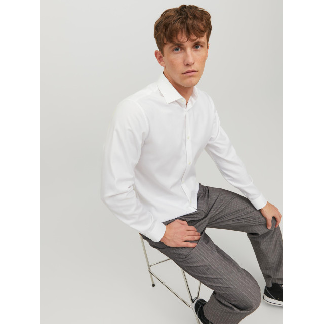 Jack & Jones Jack jones jprblaparker shirt l/s noos 12227385 white 05631.100.0175 large
