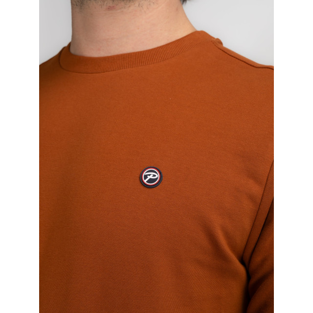 Petrol Industries Heren trui m-3040-swr002 2123 dark caramel Trui M 3040 SWR002 2123DarkCaramel large