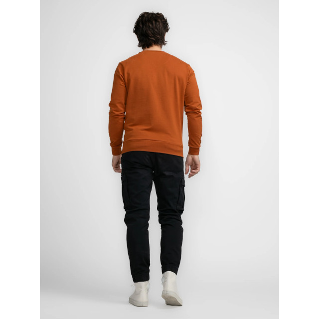Petrol Industries Heren trui m-3040-swr002 2123 dark caramel Trui M 3040 SWR002 2123DarkCaramel large