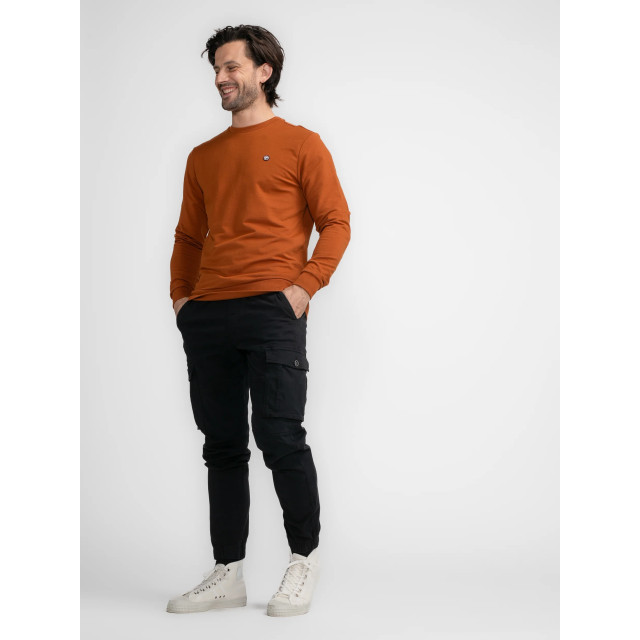 Petrol Industries Heren trui m-3040-swr002 2123 dark caramel Trui M 3040 SWR002 2123DarkCaramel large