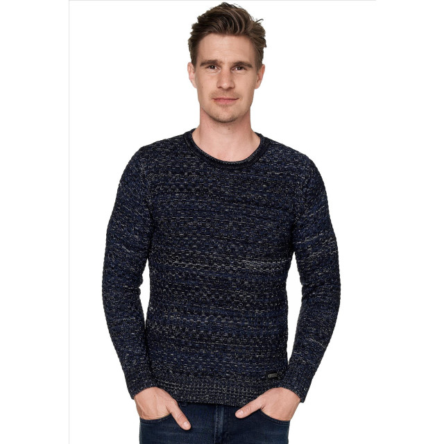 Rusty Neal Heren trui blauw - 13331 RN-13331-2 large