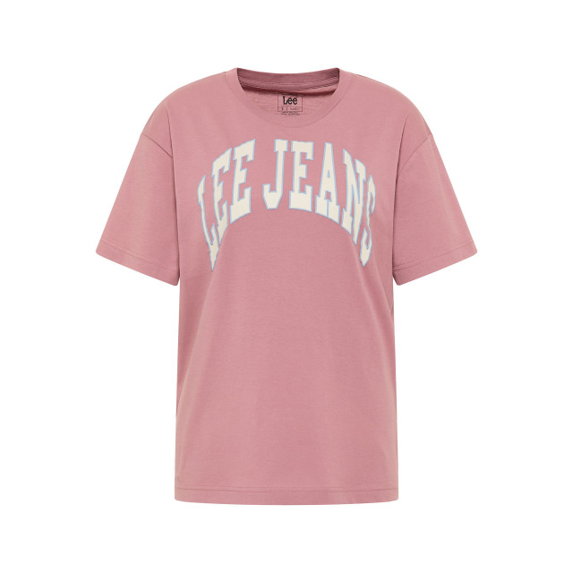 Lee Crew neck t-shirt dark mauve 112341570 large