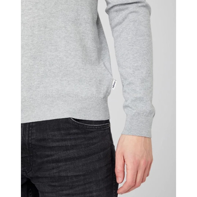Wrangler Crew knit mid grey mel W8M0QLX37 large