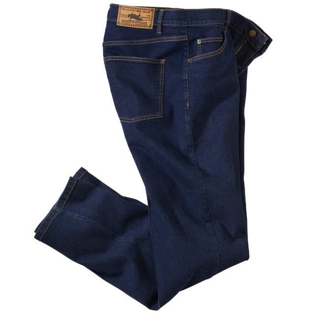 Atlas For Men Heren regular jeans UTAF1488_darkblue large