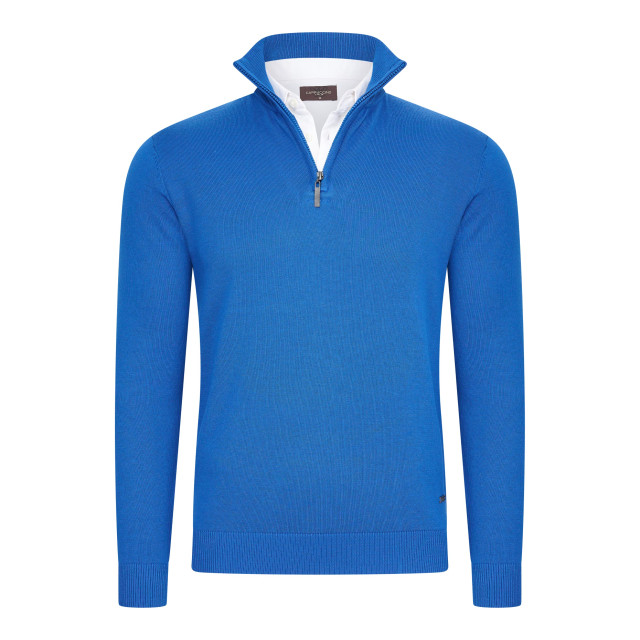 Cappuccino Italia Mock zip pullover cap-zipmock-roy-L large