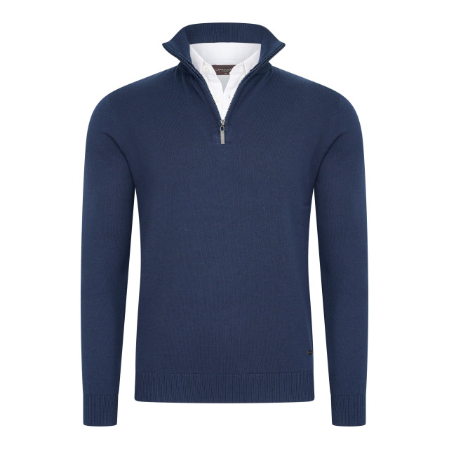 Cappuccino Italia Mock zip pullover cap-zipmock-nvy-M large