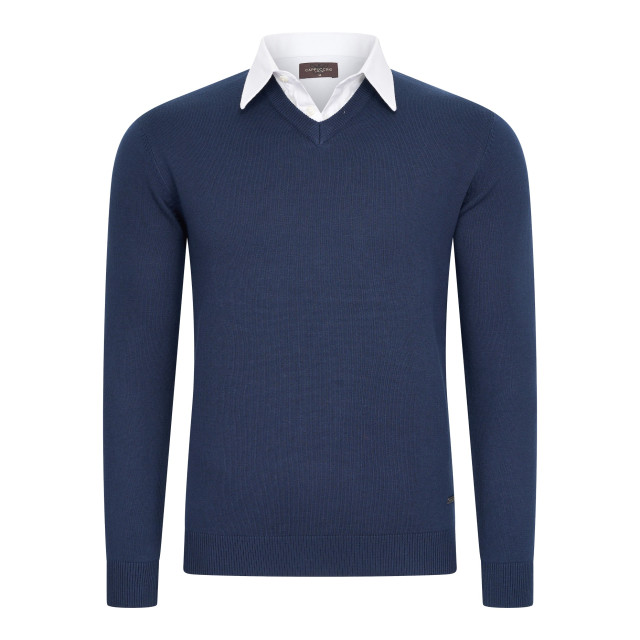 Cappuccino Italia Mock pullover cap-mock24-nvy-XXL large