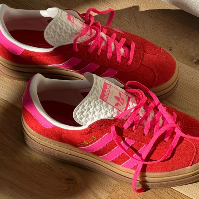Adidas Gazelle bold collegiate red / lucid pink IH7496 large