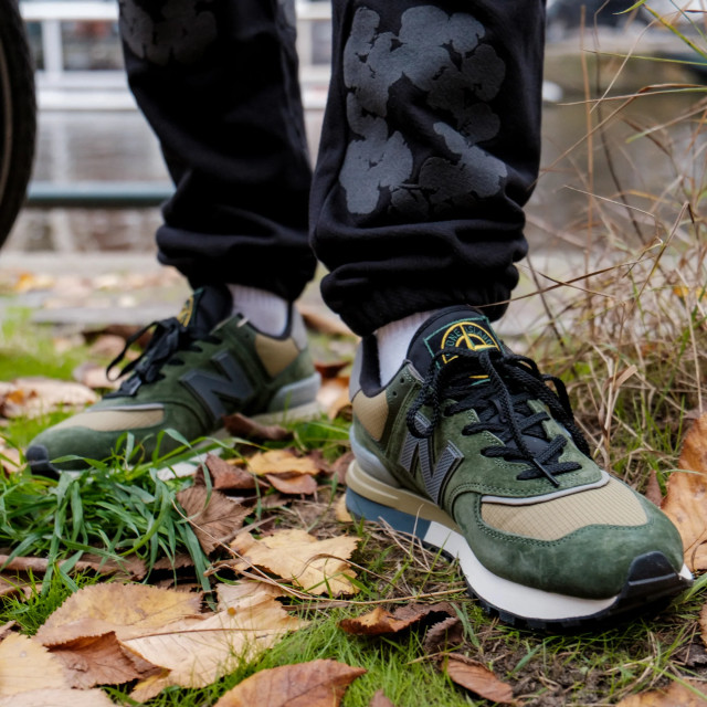New Balance U574LGIL Sneakers Groen U574LGIL large