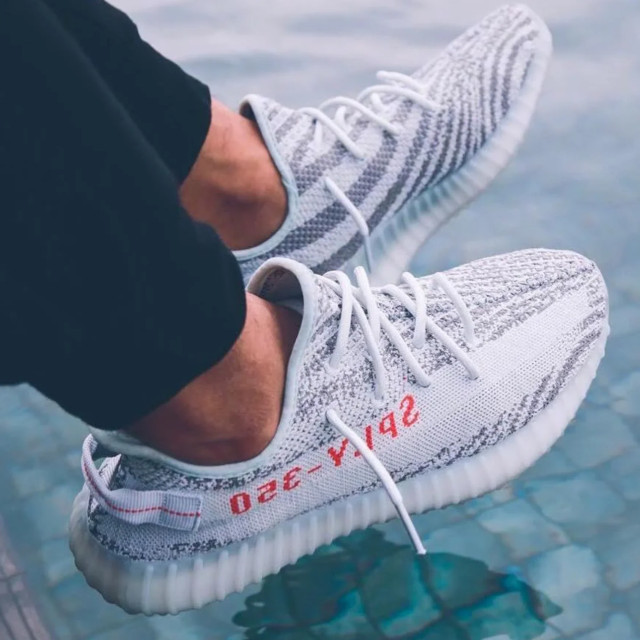 Adidas Yeezy Boost 350 v2 blue tint B37571 large