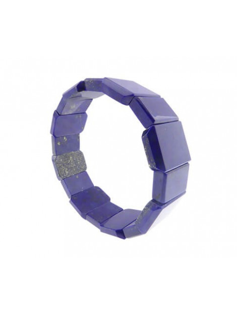 Christian Lapis lazuli armband rechthoekig 89423-0044JC large