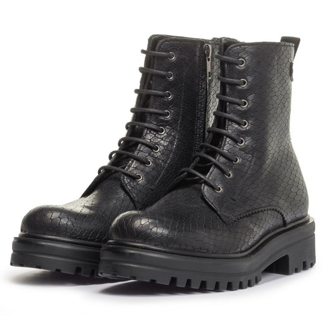 Floris van Bommel SFW-50125 Enkellaarzen Zwart SFW-50125 large