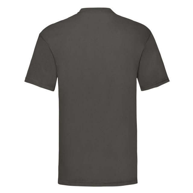 Fruit of the Loom Unisex adult waardevol t-shirt UTLT1940_lightgraphitesolid large