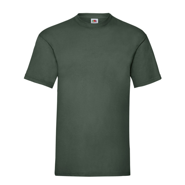 Fruit of the Loom Unisex adult waardevol t-shirt UTLT1940_bottlegreen large