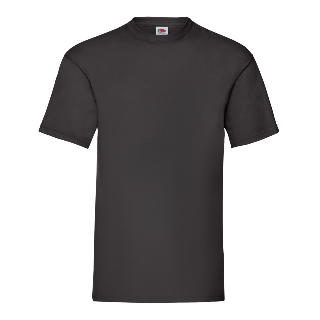 Fruit of the Loom Heren valueweight t-shirt UTFK1802_black large