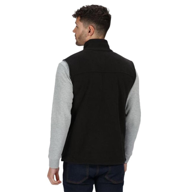 Regatta Haber ii full-zip bodywarmer fleece anti-pill jacket (250 gsm) UTFK542_black large Regatta Haber ii full-zip bodywarmer fleece anti-pill jacket (250 gsm) UTFK542_black large