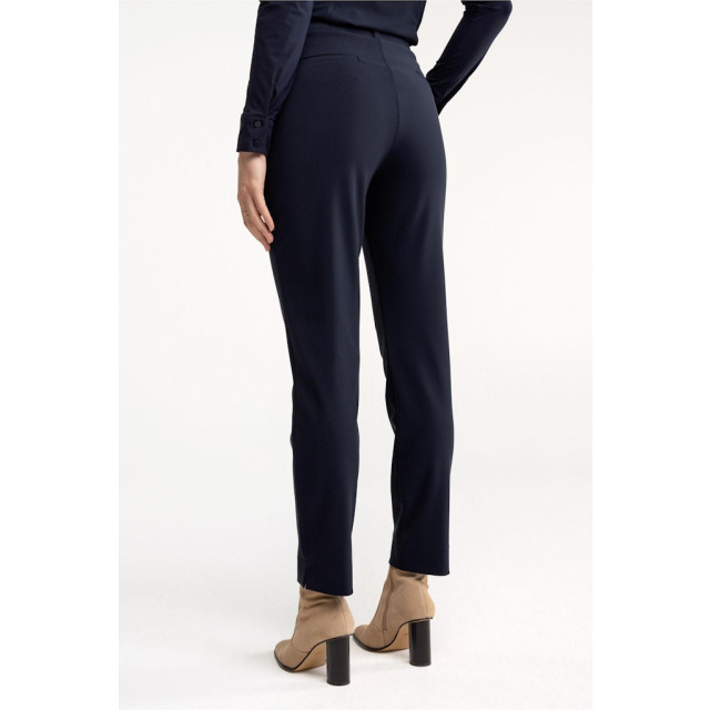 Studio Anneloes anne bonded trousers 94819 6900 dark blue 06541.270.0018 large