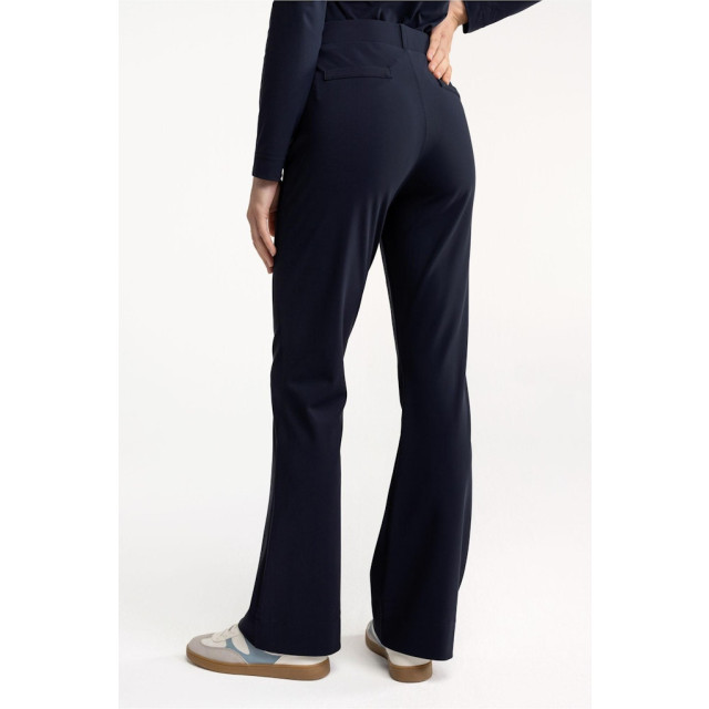 Studio Anneloes flair bonded trousers 94800 6900 dark blue 06541.270.0019 large