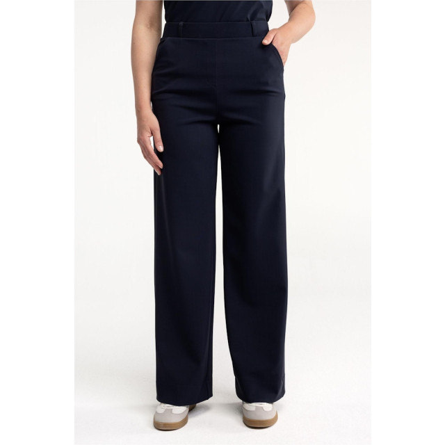 Studio Anneloes lexie bonded trousers 94801 6900 dark blue 06541.270.0017 large