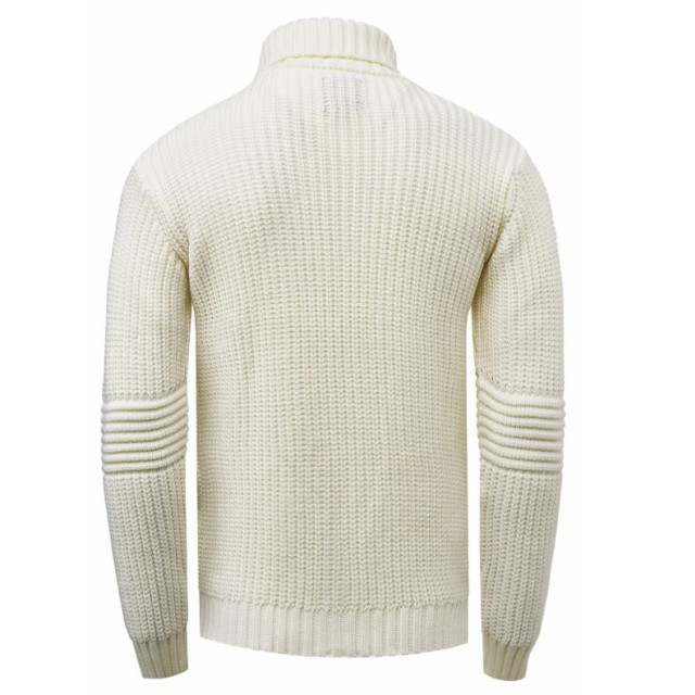 Rusty Neal Heren vest kabel gebreid ivoor 13389 RN-13389-2 large