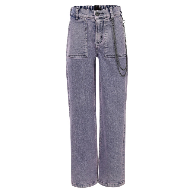 Looxs Revolution Denim washed look  voor meisjes in de kleur 2501-5606-247 large