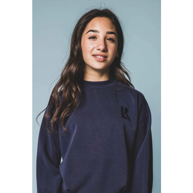 Looxs Revolution Super soft viscose sweater navy voor meisjes in de kleur 2501-5307-191 large