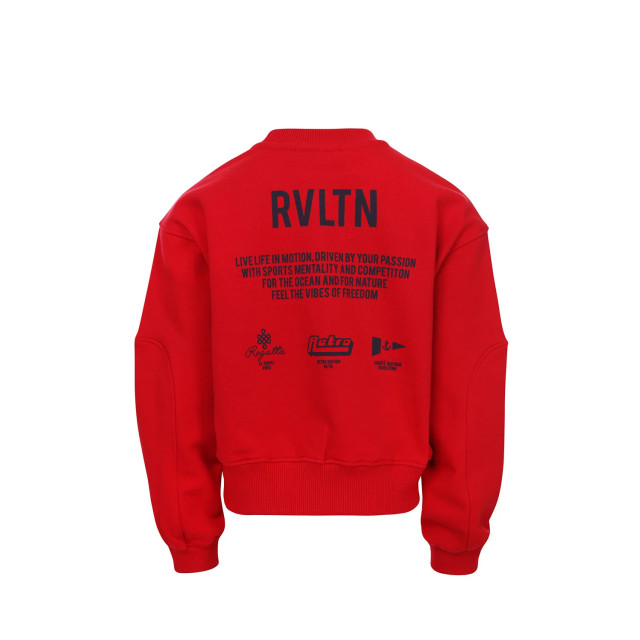 Looxs Revolution Sweater backprint voor meisjes in de kleur 2501-5308-256 large