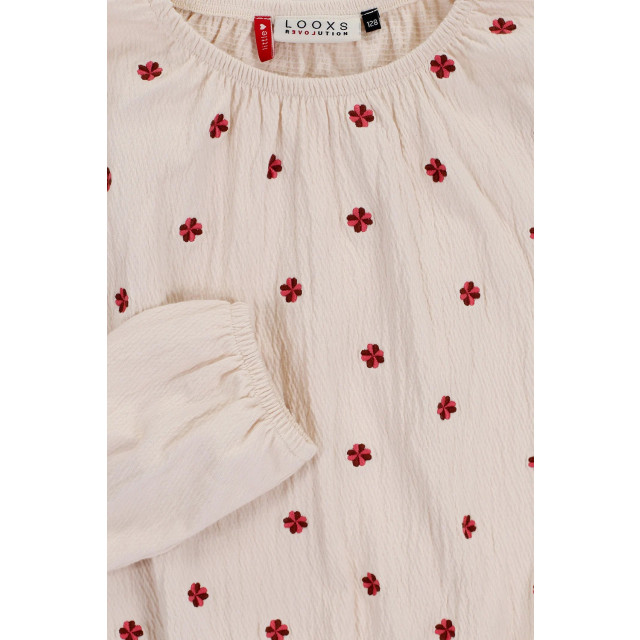 Looxs Revolution Blouse krinkel jersey voor meisjes in de kleur 2501-7413-017 large