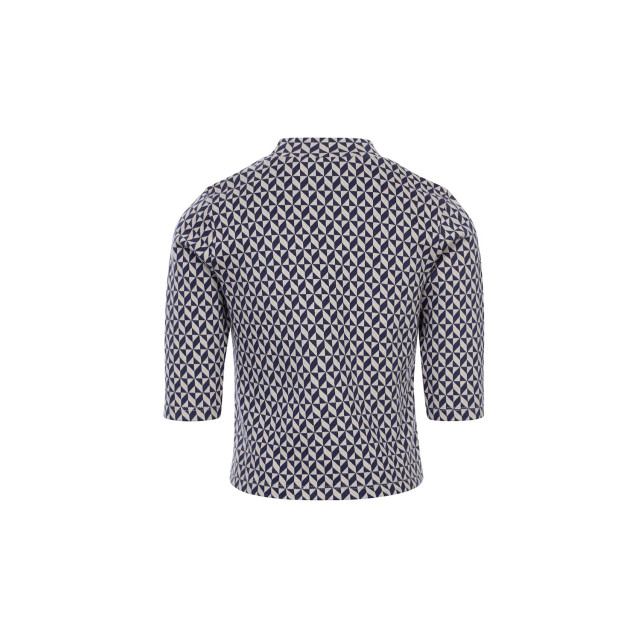 Looxs Revolution Fancy navy top geomatric print voor meisjes in de kleur 2501-5413-029 large