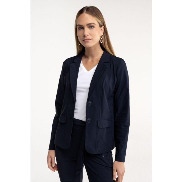 Studio Anneloes clean blazer 94806 6900 dark blue 06228.270.0010 large