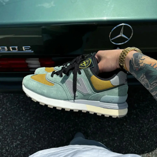 New Balance U574LGTN Sneakers Groen U574LGTN large