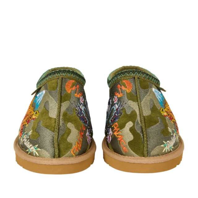 UGG Australia Tasman slipper palace burnt olive camo 1172070-GRNC large
