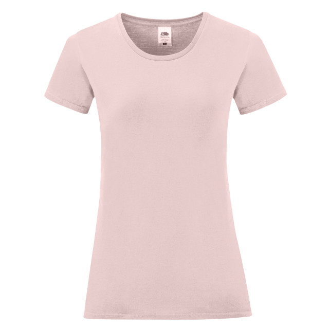 Fruit of the Loom Dames iconisch 150 t-shirt UTFK2487_powderrose large