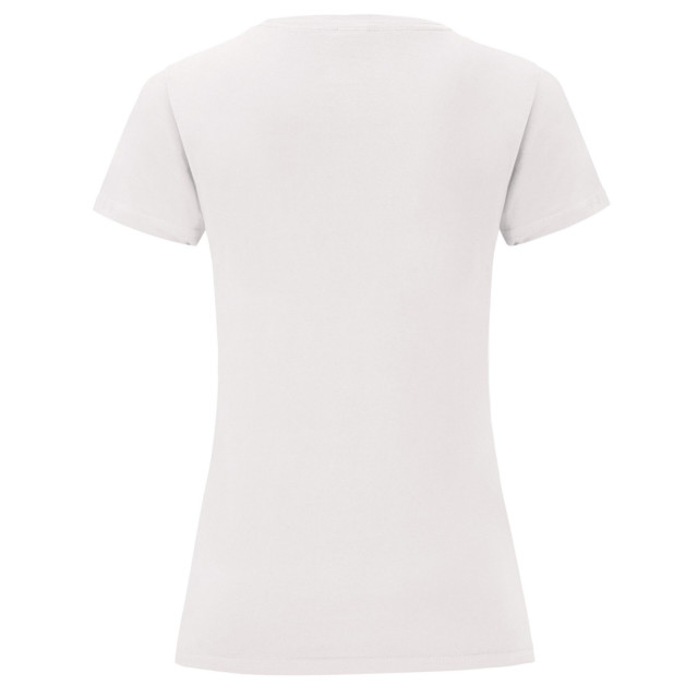 Fruit of the Loom Dames iconisch 150 t-shirt UTFK2487_white large