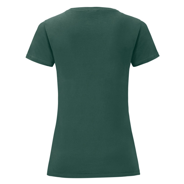 Fruit of the Loom Dames iconisch 150 t-shirt UTFK2487_forestgreen large