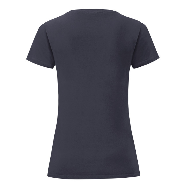 Fruit of the Loom Dames iconisch 150 t-shirt UTFK2487_deepnavy large