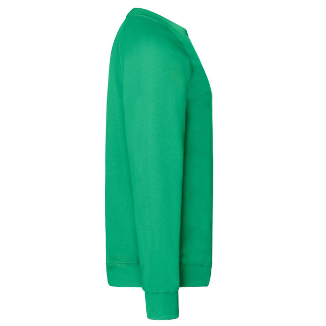 Fruit of the Loom Heren klassiek raglan sweatshirt UTFK2535_kellygreen large