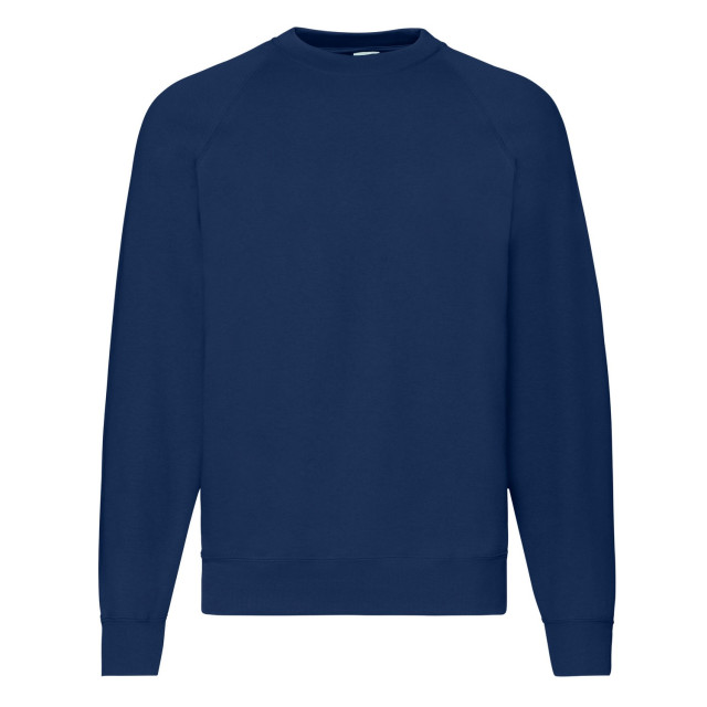 Fruit of the Loom Heren klassiek raglan sweatshirt UTFK2535_navy large