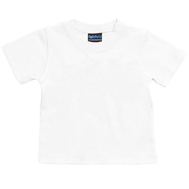 Babybugz Effen baby t-shirt UTFK2565_white large